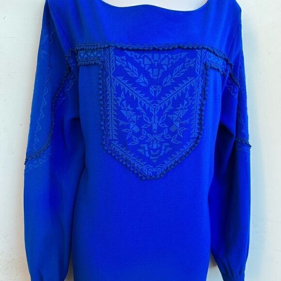 Gibson Latimer Electric Blue Dress XL - Picture 4 of 9